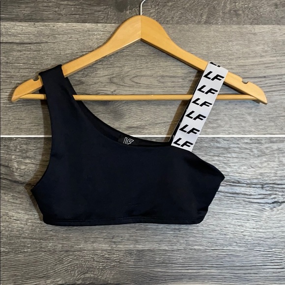 NWOT LF the brand asymmetrical bra top